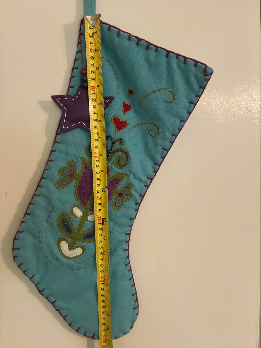 Beaded-Embroidered Sticking